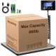 KUAIVO Shipping Scale, 660lbs Heavy Duty Digital Postal Scale for Packages, 0.35oz High Accurate Postage Scale for Small Business, Luggage, Home Use, Battery & Charging Cable Include