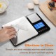 KUAIVO 0.001oz/33lbs Dual Platform Food Kitchen Scales Digital Weight Grams and Ounces, Two Precisions Kitchen Scale for Sourdough Bread, Baking and Cooking with 7 Units Tare, Accumulation Functions