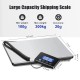 KUAIVO Shipping Scale, 660lbs Heavy Duty Digital Postal Scale for Packages, 0.35oz High Accurate Postage Scale for Small Business, Luggage, Home Use, Battery & Charging Cable Include